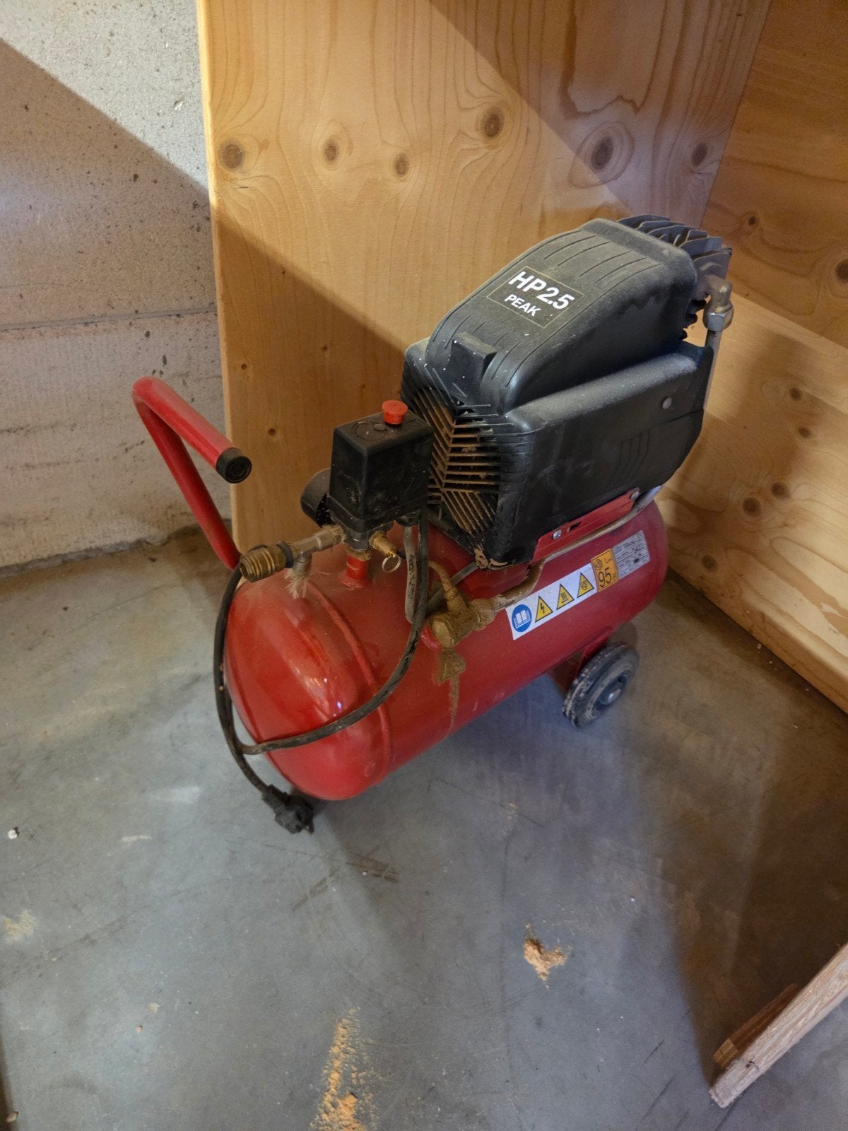 Gebruikte compressor HP2.5 Peak, Ophalen of Verzenden