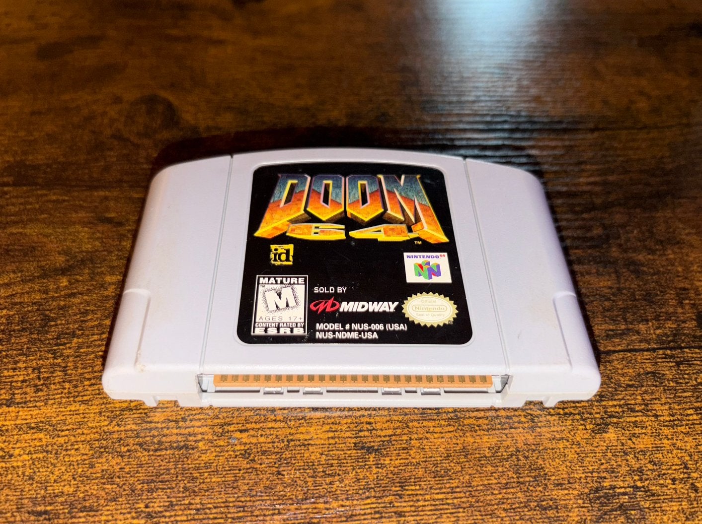 DOOM 64 - Losse Cartridge, Spelcomputers en Games, Vanaf 18 jaar, Shooter, 1 speler, Ophalen of Verzenden