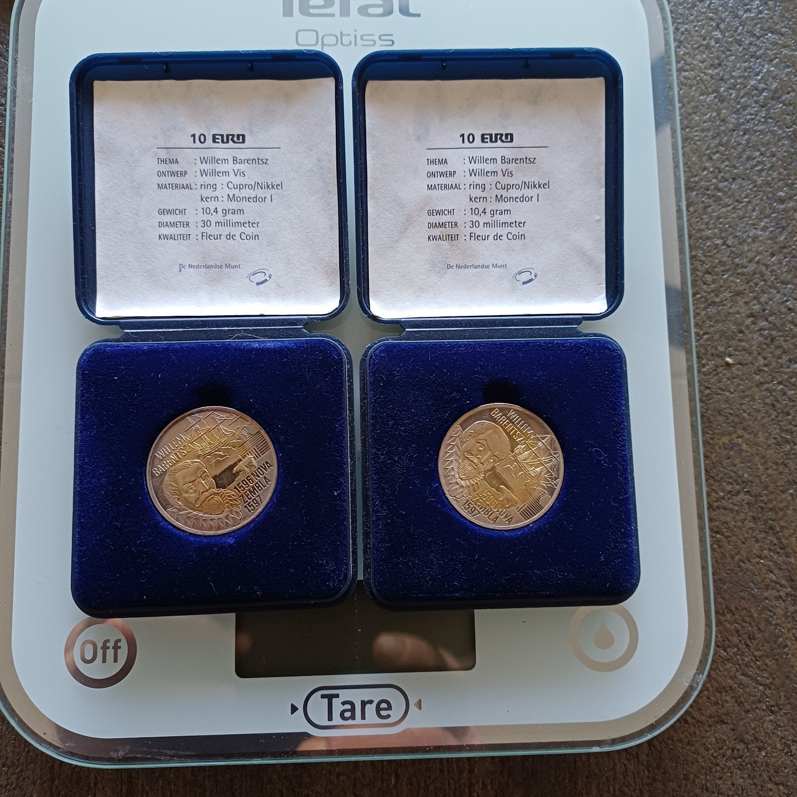 10 euro _ Willem Barentsz _ 1996, Ophalen of Verzenden, Koningin Beatrix, Euro's