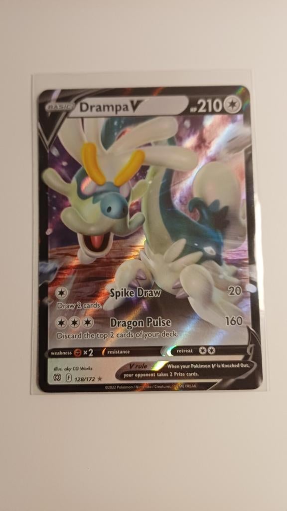 Drampa V, Ophalen of Verzenden, Zo goed als nieuw, Losse kaart, Foil