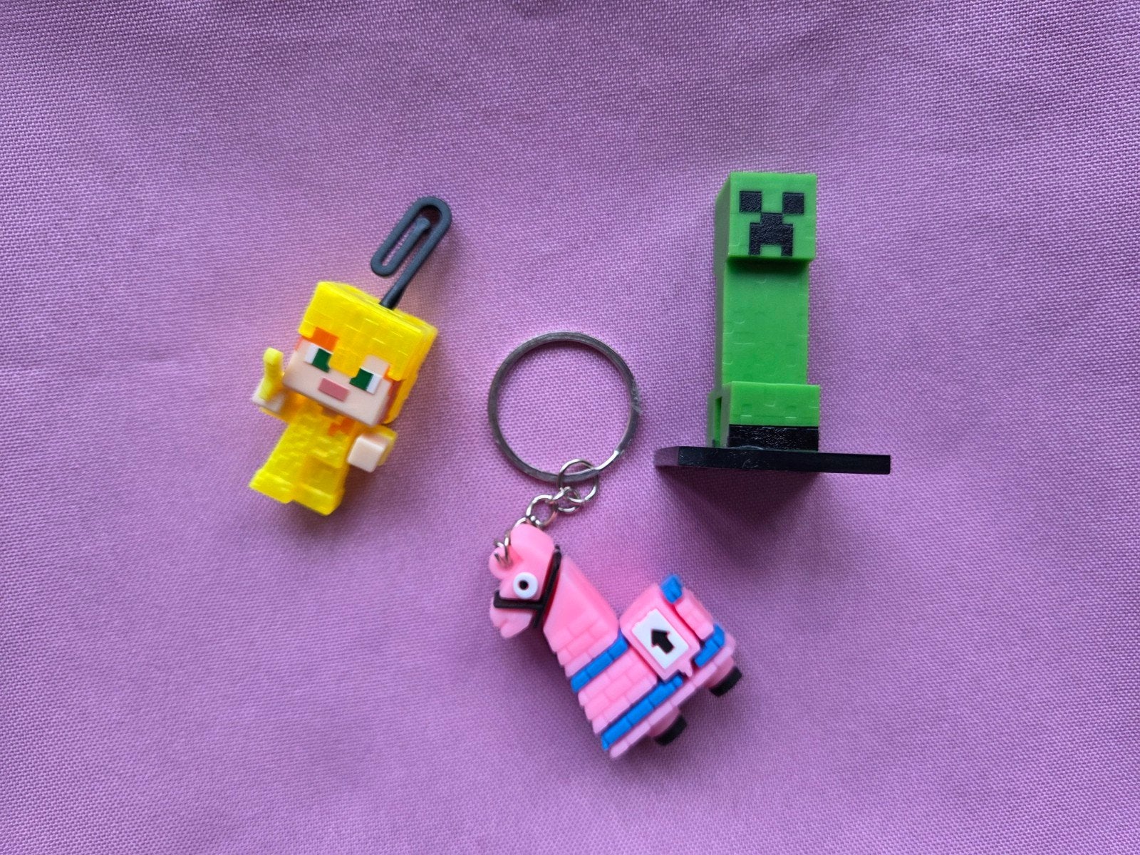 Minecraft sleutelhangers en actiefiguren, Ophalen of Verzenden, Nieuw, Knuffel of Figuurtje