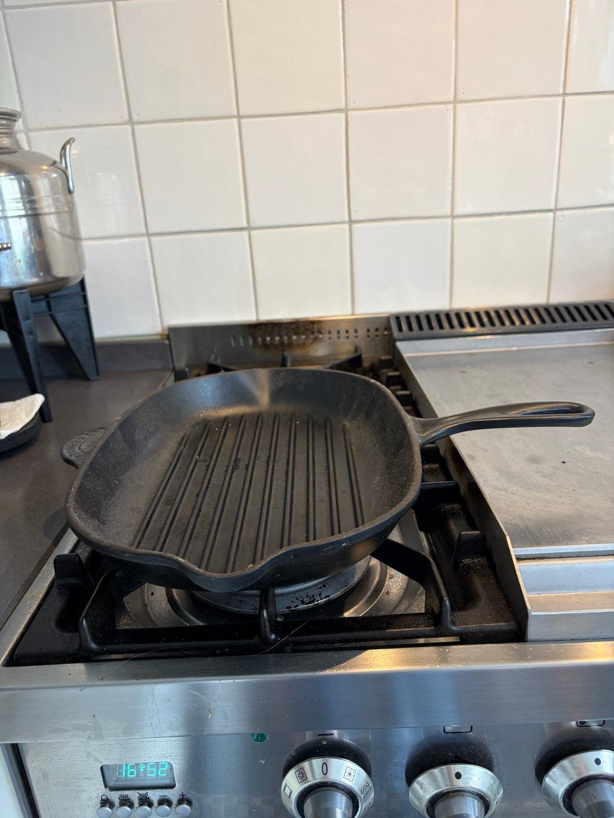 Le Creuset Gietijzeren Grillpan - Gebruikt, Ophalen, Gebruikt, Gietijzer, Overige typen