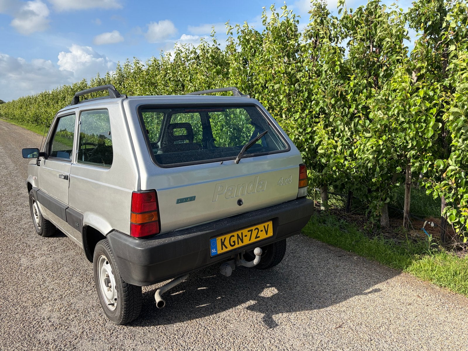 Fiat Panda 4x4 1.1 - 2003 - Zeer goede staat - Grijs, Auto's, 21 km/l, 54 pk, Panda, Particulier