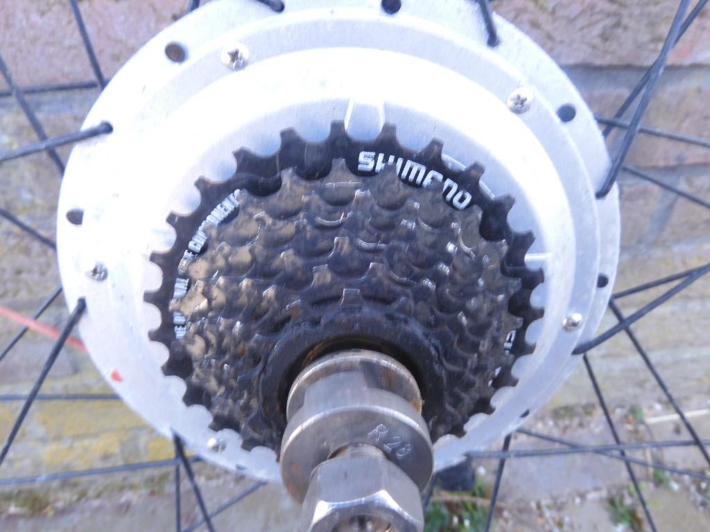 Achterwielmotor Sparta/Batavus ION in zeer goede staat, Sparta, Zo goed als nieuw, Aluminium, Ophalen