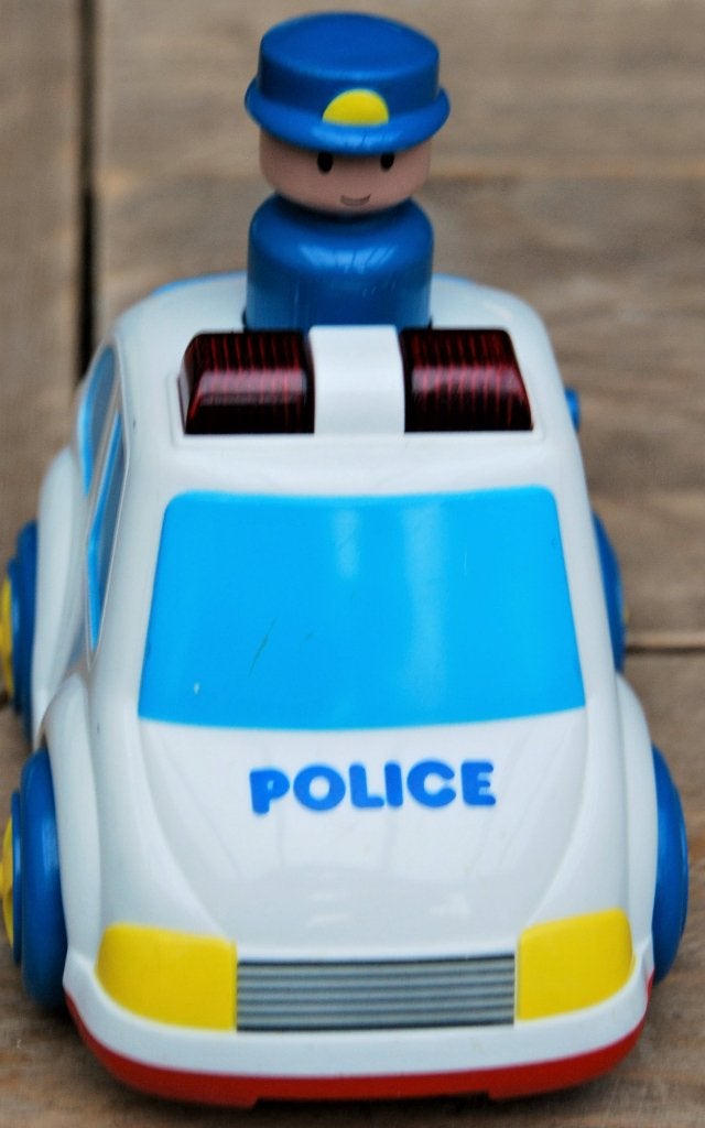 Politieauto, Ophalen of Verzenden, Zo goed als nieuw