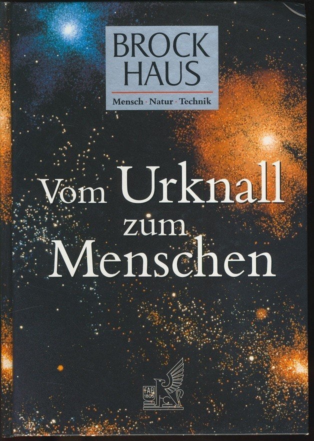 Vom Urknall zum Menschen; Brockhaus; 1999, Verzenden, Zo goed als nieuw, Natuurwetenschap