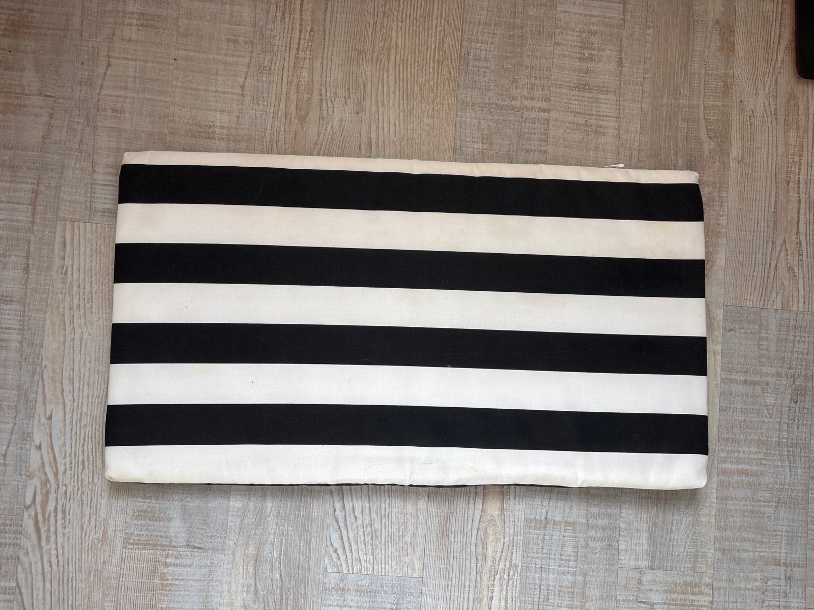 Kussen voor IKEA Stuva bankje/kist met la - Zwart/Wit, Ophalen of Verzenden, Gebruikt, Overige typen