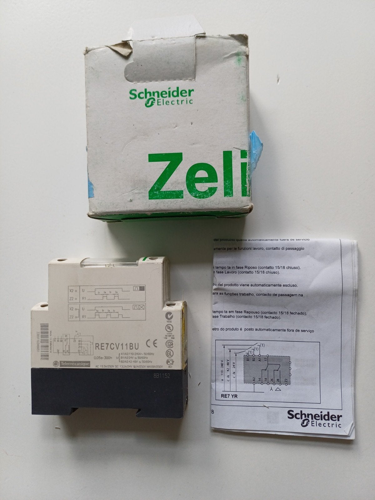 Schneider Electric Relais, Ophalen of Verzenden
