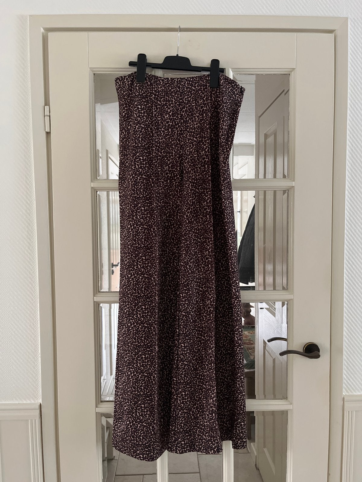 Nieuwe Savinni Stretch Broek met Luipaardprint - Maat L, Kleding | Dames, Meerkleurig, Maat 42/44 (L), Nieuw, Ophalen of Verzenden
