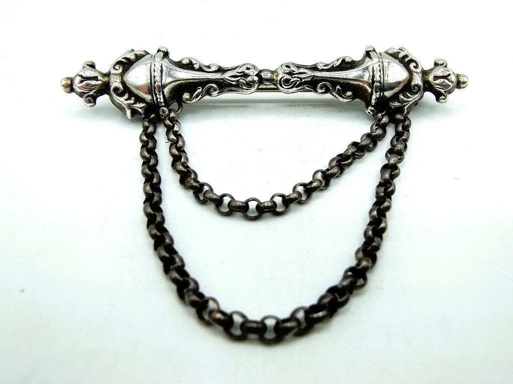 Zilveren broche, Niekerk, Schoonhoven, Sieraden, Tassen en Uiterlijk, Broches, 4 tot 7 cm, Gebruikt, Info@zilverwebsite.nl, Verzenden