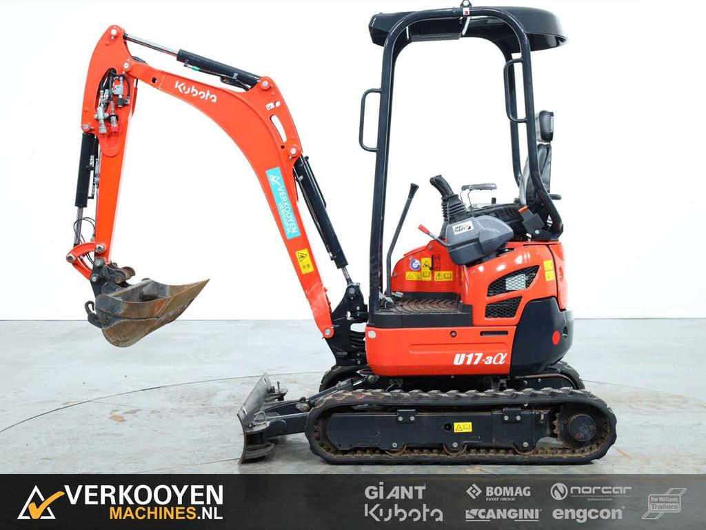 2024 Kubota U17-3 Alpha Hi-Spec+ VV1466, Graafmachine