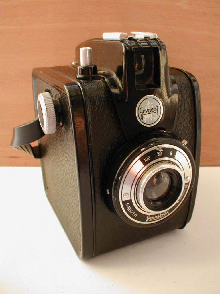 Gevaert Gevabox fotocamera, Ophalen of Verzenden, Gebruikt, Compact, Overige Merken