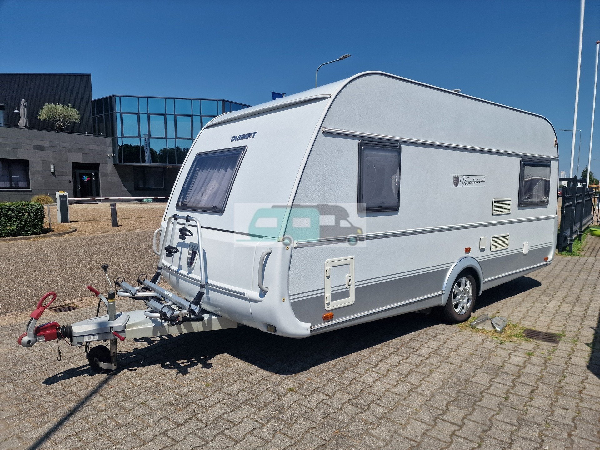 Tabbert vivaldi 460 TD mover, voortent, luifel (bj 2011), Tabbert, Bedrijf, 6 tot 7 meter, Schokbreker