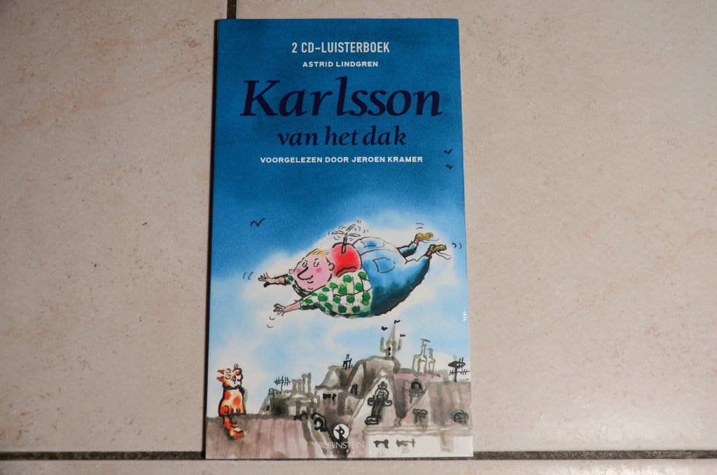 Luisterboek Karlsson van het dak / Astrid Lindgren 2 cd's, Ophalen of Verzenden, Cd, Kind