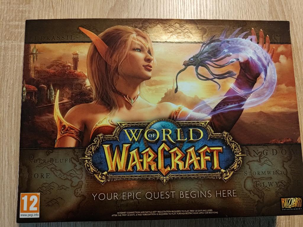 World of Warcraft collector's item, Spelcomputers en Games, Games | Pc, Online, Gebruikt, 1 speler, Ophalen of Verzenden