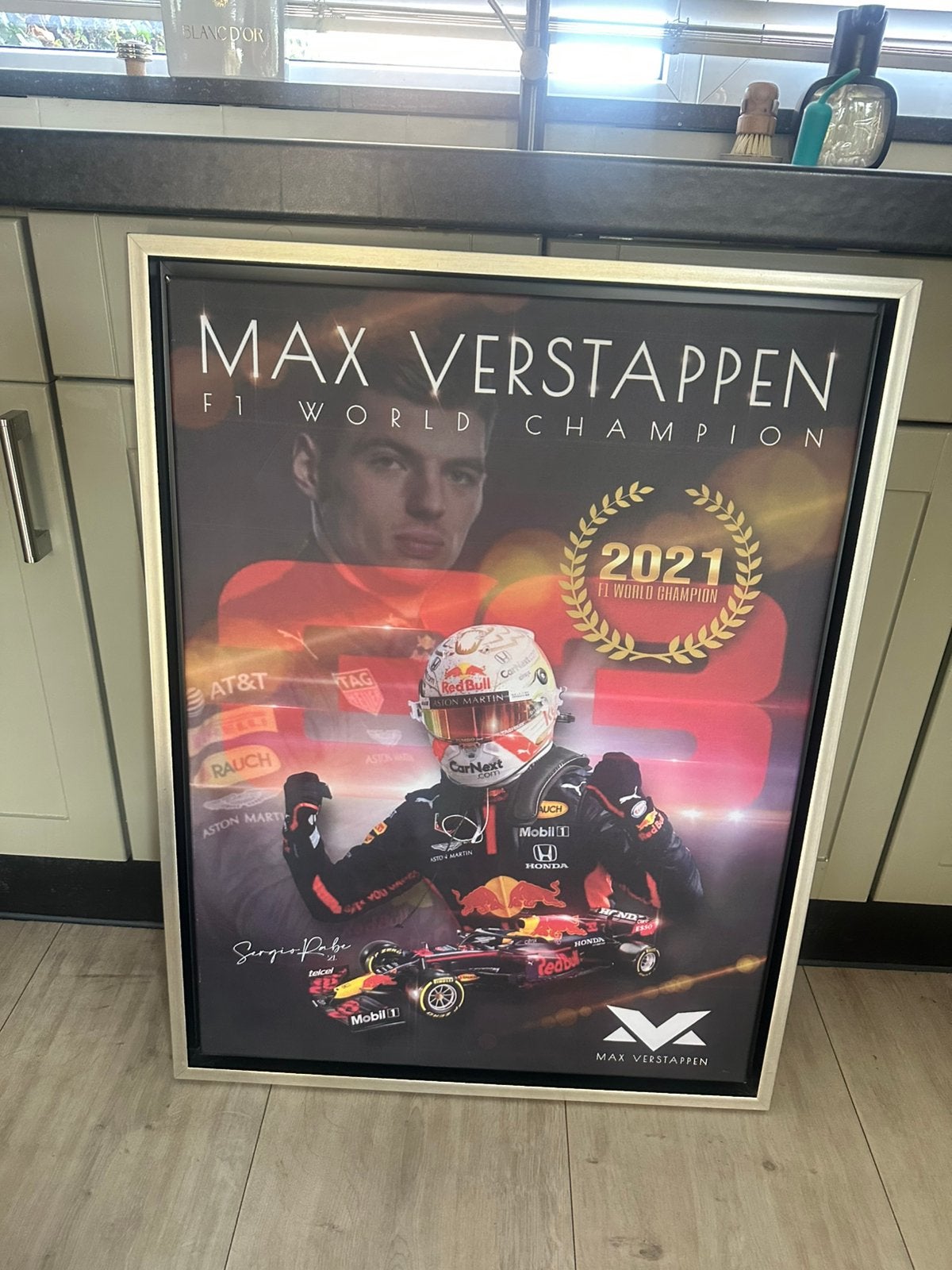 Te koop schilderij max Verstappen, Ophalen, Zo goed als nieuw