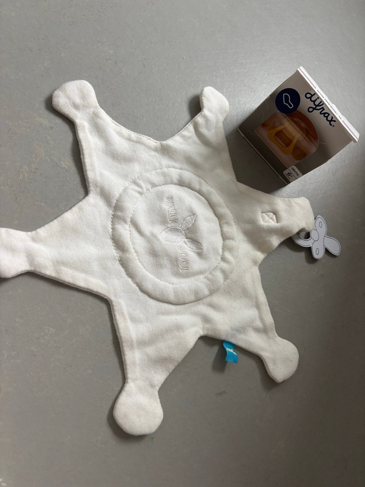 Knuffeldoekje met nieuwe Difrax speen, Ophalen of Verzenden, Zo goed als nieuw