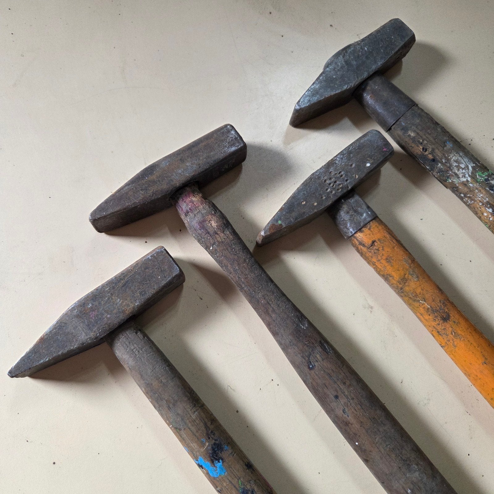 Bankhamers hamer oud handgereedschap, Ophalen of Verzenden