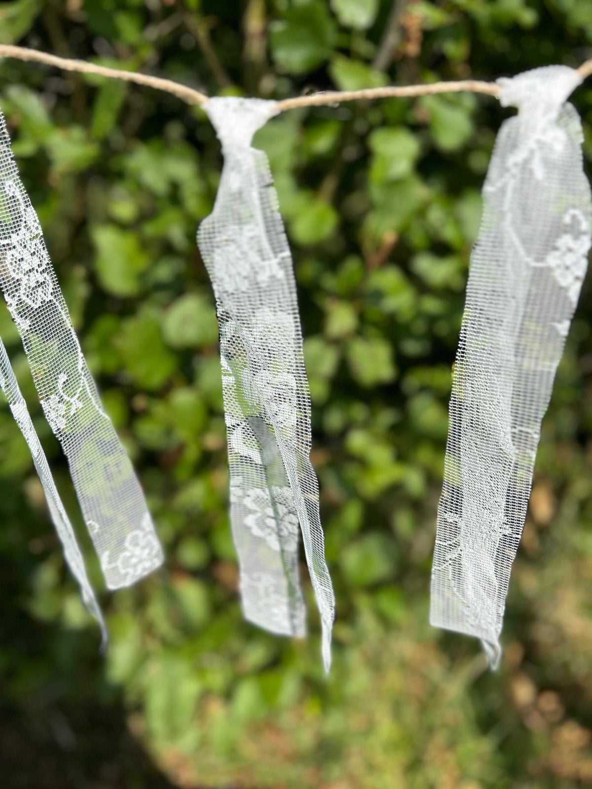 Slinger stoffen tuinslinger 3 meter, Ophalen of Verzenden, Nieuw, Feestartikel, Overige