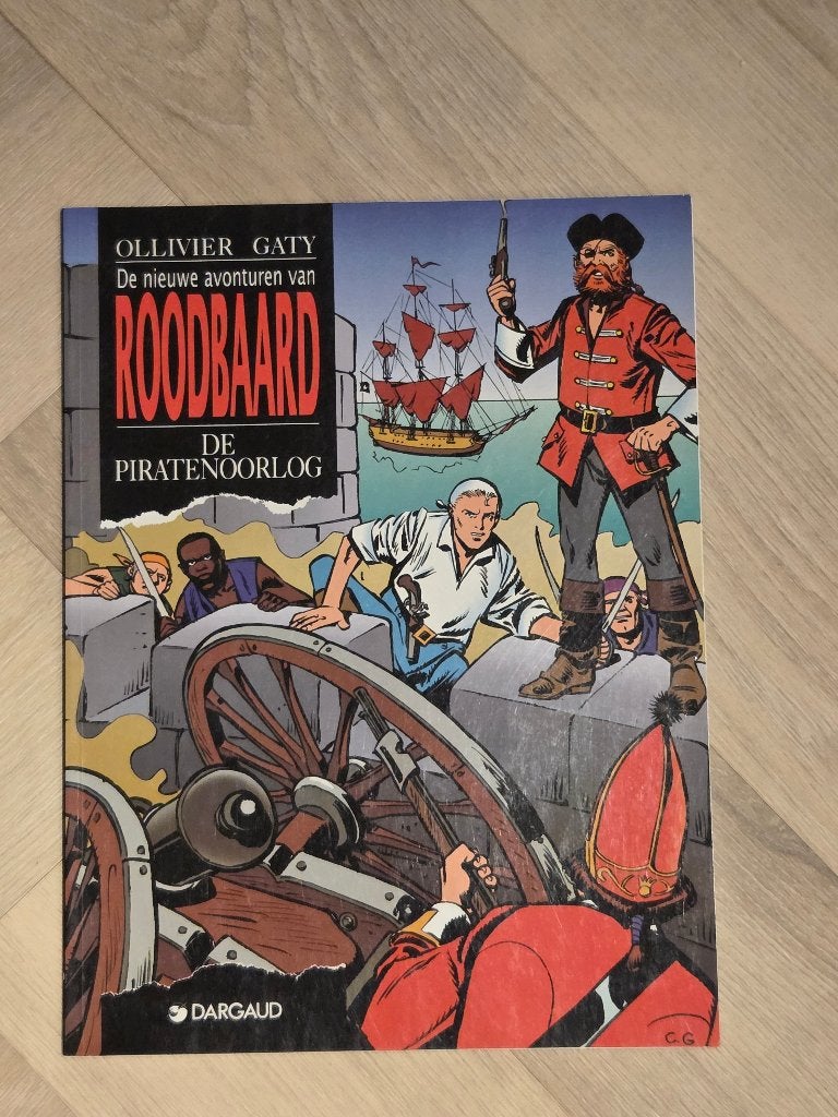 Roodbaard - de piratenoorlog, Eén stripboek, Ophalen of Verzenden, Nieuw