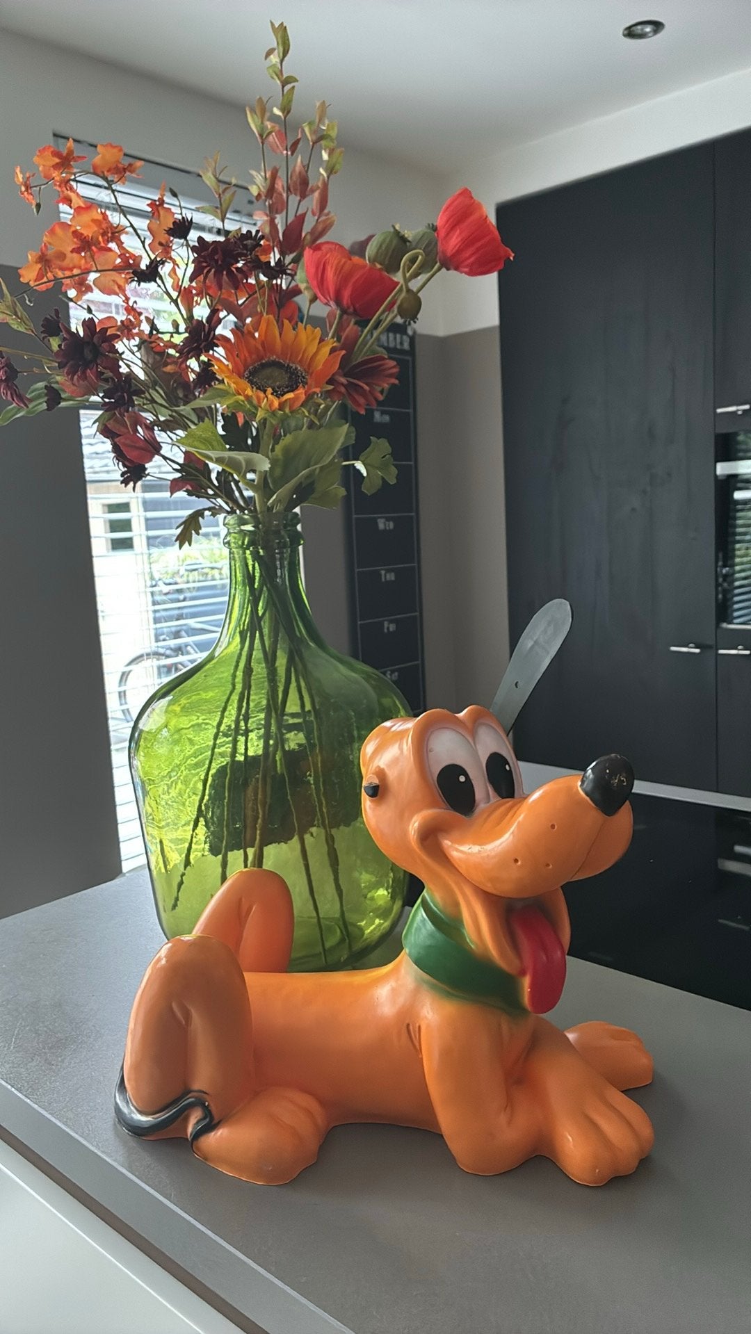 Originele disney lamp , pluto, Verzamelen, Disney, Ophalen of Verzenden, Goofy of Pluto, Gebruikt, Beeldje of Figuurtje