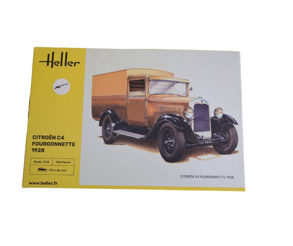 Heller CITROEN C4 FOURGONNETTE 1928 HEL-80703 1/24, Overige merken, Auto, Groter dan 1:32, Nieuw