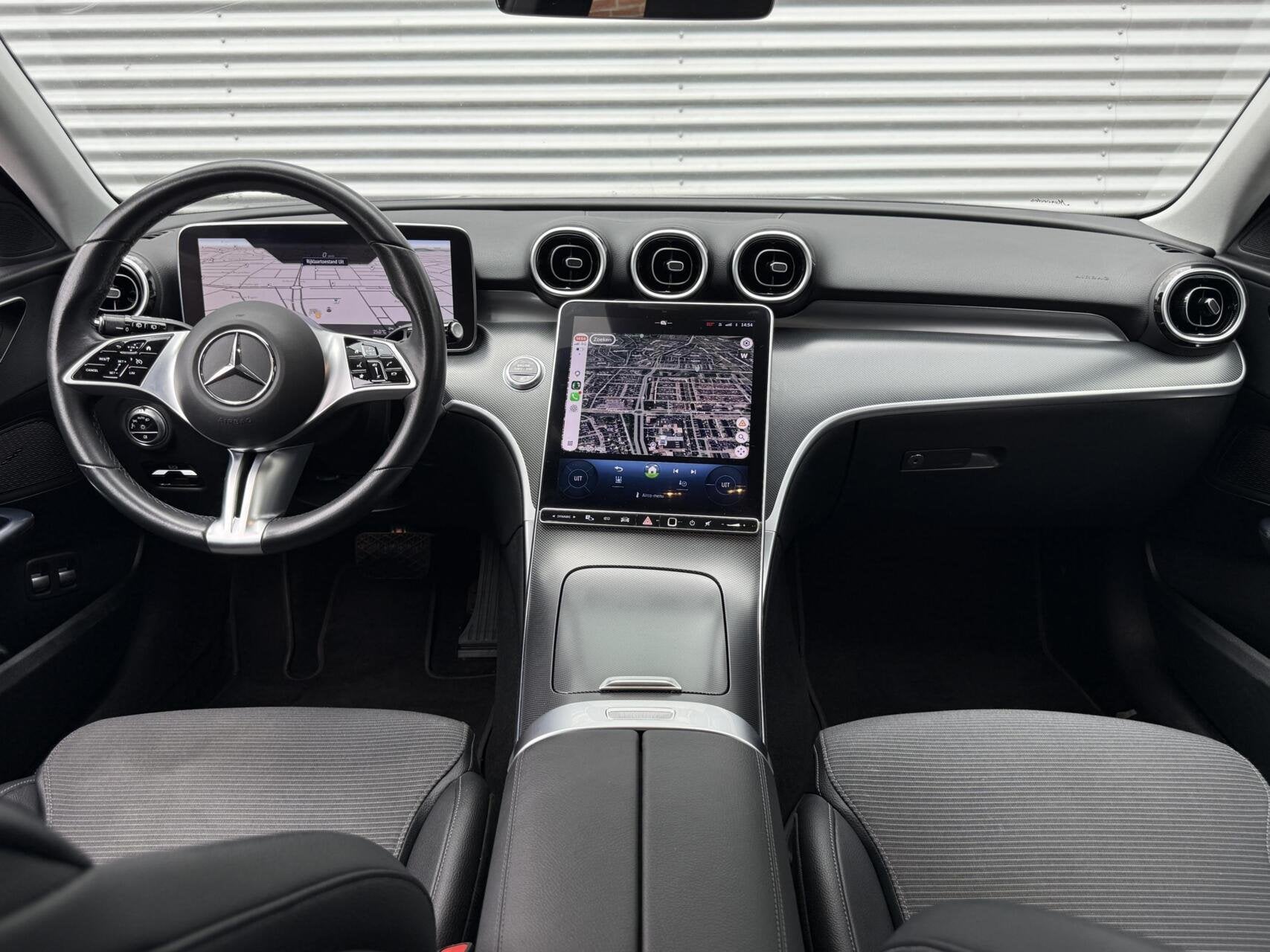 Mercedes C-klasse Estate 300 e Carplay Cruise Camera Led 202, Auto's, Automaat, Achterwielaandrijving, 4 cilinders, Met garantie (alle)