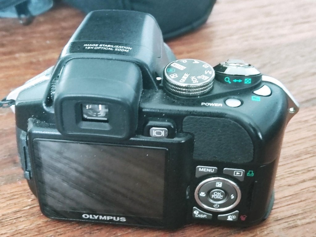 Olympus SP-560UZ  digitaal fototoestel, 8 megapixels, Beeldstabilisatie, Lensdop, Ophalen of Verzenden