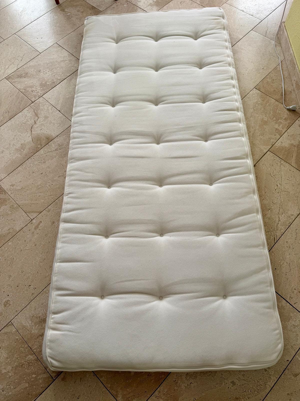Matras topper izgs 200x90 cm IKEA Tustna, Ophalen, 90 cm, Eenpersoons, Zo goed als nieuw