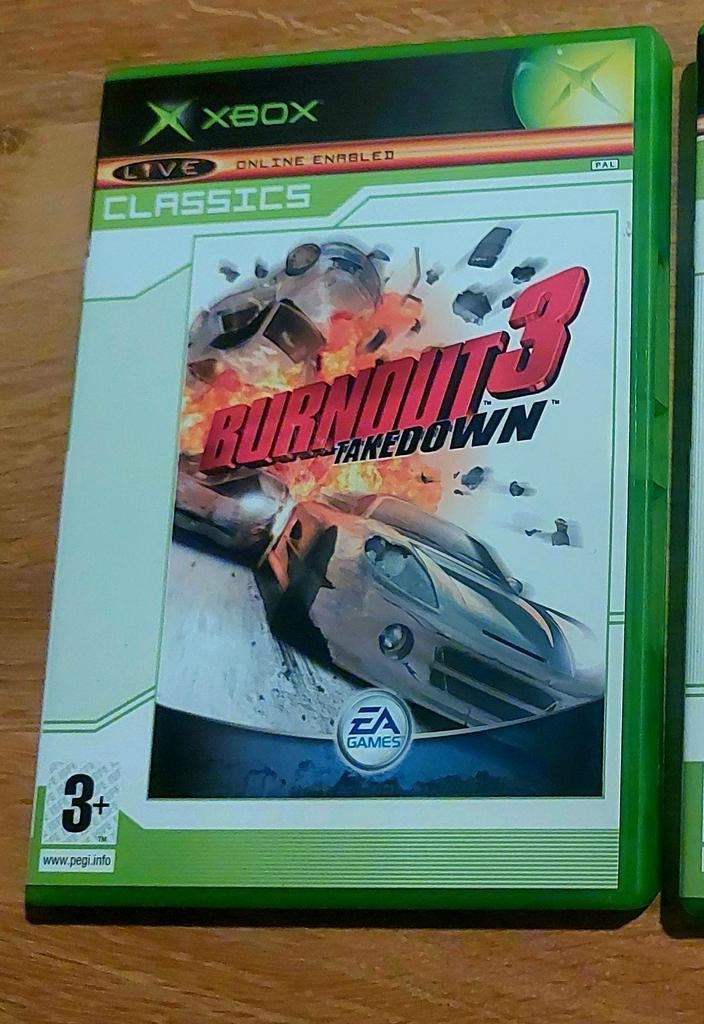 Burnout 3 Takedown Xbox, Spelcomputers en Games, Games | Xbox Original, Racen en Vliegen, Ophalen of Verzenden, Zo goed als nieuw