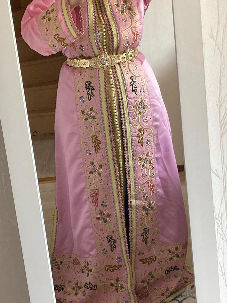 Marokaanse jurk takchieta tekchieta kaftan, Ophalen of Verzenden, Zo goed als nieuw, Overige typen