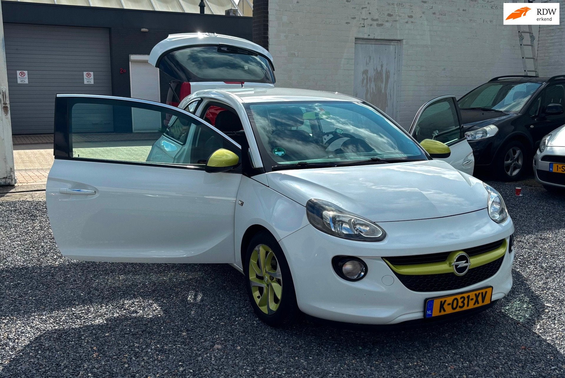 Opel ADAM 1.2 Glam | Airco | Stoel- en Stuurverwarming | Cru, Voorwielaandrijving, Euro 5, ADAM, Zwart