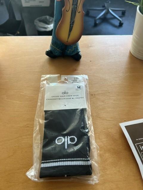 ALO sokken, Sokken en Kniesokken, Verzenden, Zwart, Nieuw