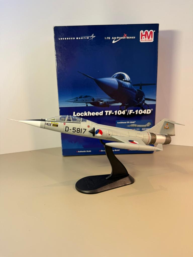 Hobby master TF-104G starfighter HA1055, Verzamelen, Luchtvaart en Vliegtuigspotten, Ophalen of Verzenden, Zo goed als nieuw, Schaalmodel