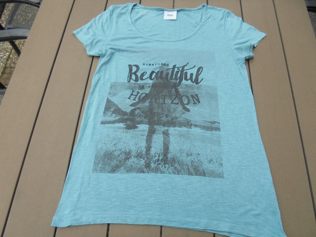 Z34 Groen zwangerschapsshirt Mamalicious maat M, Kleding | Dames, Positiekleding, Maat 38/40 (M), Mamalicious, Gedragen, Groen