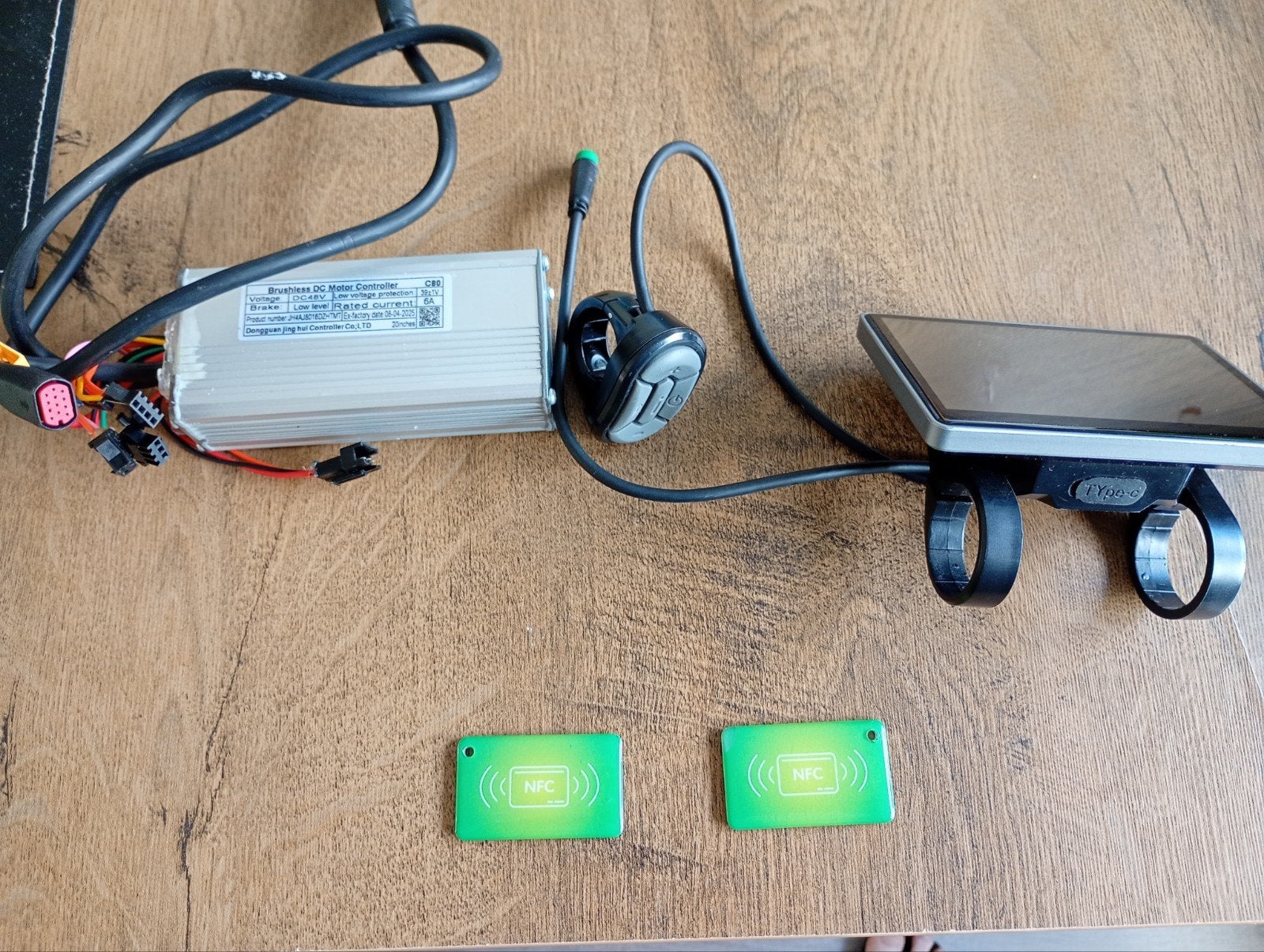 LCD scherm + controller fatbike 25km Nfc card, Fietsen en Brommers, Elektrische fietsen, Ophalen of Verzenden