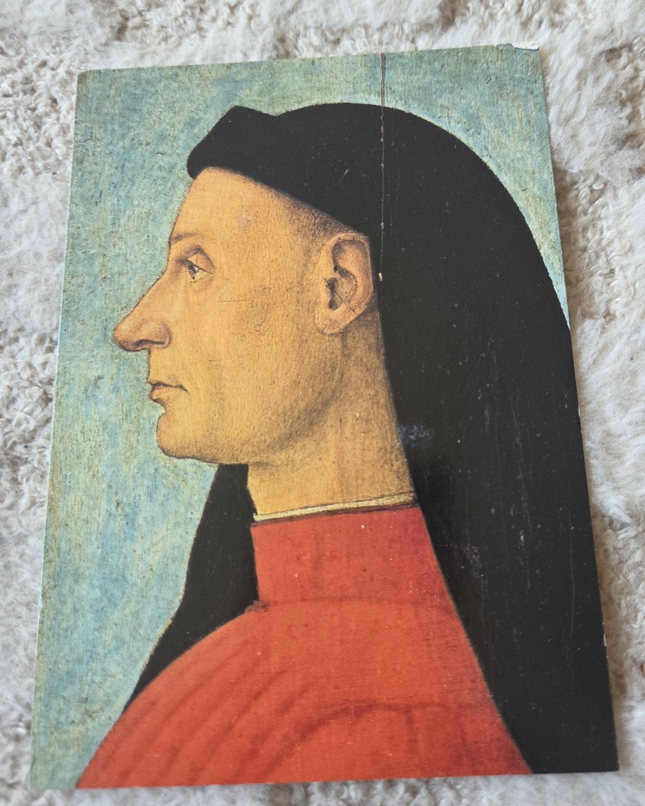 Portret van een heer (Gentile Bellini), Verzenden, 1980 tot heden, Gelopen, Overige thema's