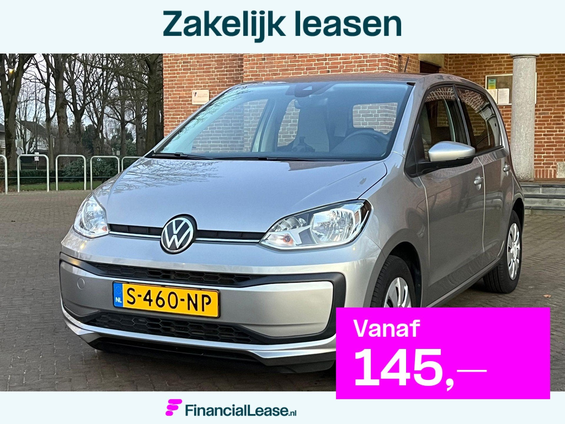Volkswagen Up! 1.0/Clima/Cruise/Camera/PDC/Elekt. Raam/NAP, Dealer onderhouden, Gebruikt, Met garantie (alle), 4 stoelen