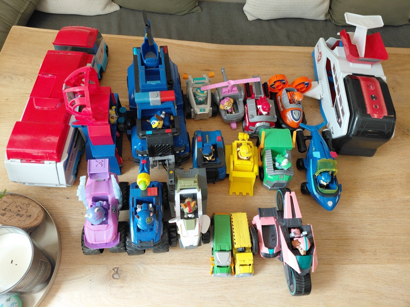 Grote Paw Patrol Voertuigen Collectie - Alles in één keer!, Ophalen, Gebruikt, Jongen of Meisje