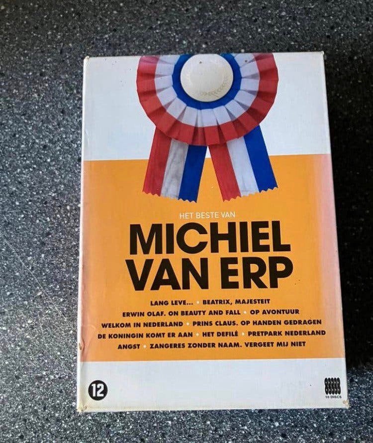 Michiel van Erp 10- Dvd Box, Alle leeftijden, Ophalen of Verzenden, Zo goed als nieuw