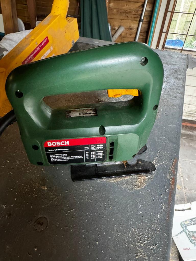 Bosch PST 50-E Decoupeerzaag - Goede staat, Doe-het-zelf en Verbouw, Gereedschap | Zaagmachines, Ophalen, Gebruikt, Decoupeerzaag