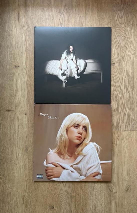 2 x Billie Eilish vinyl set, Ophalen of Verzenden, Zo goed als nieuw, 12 inch