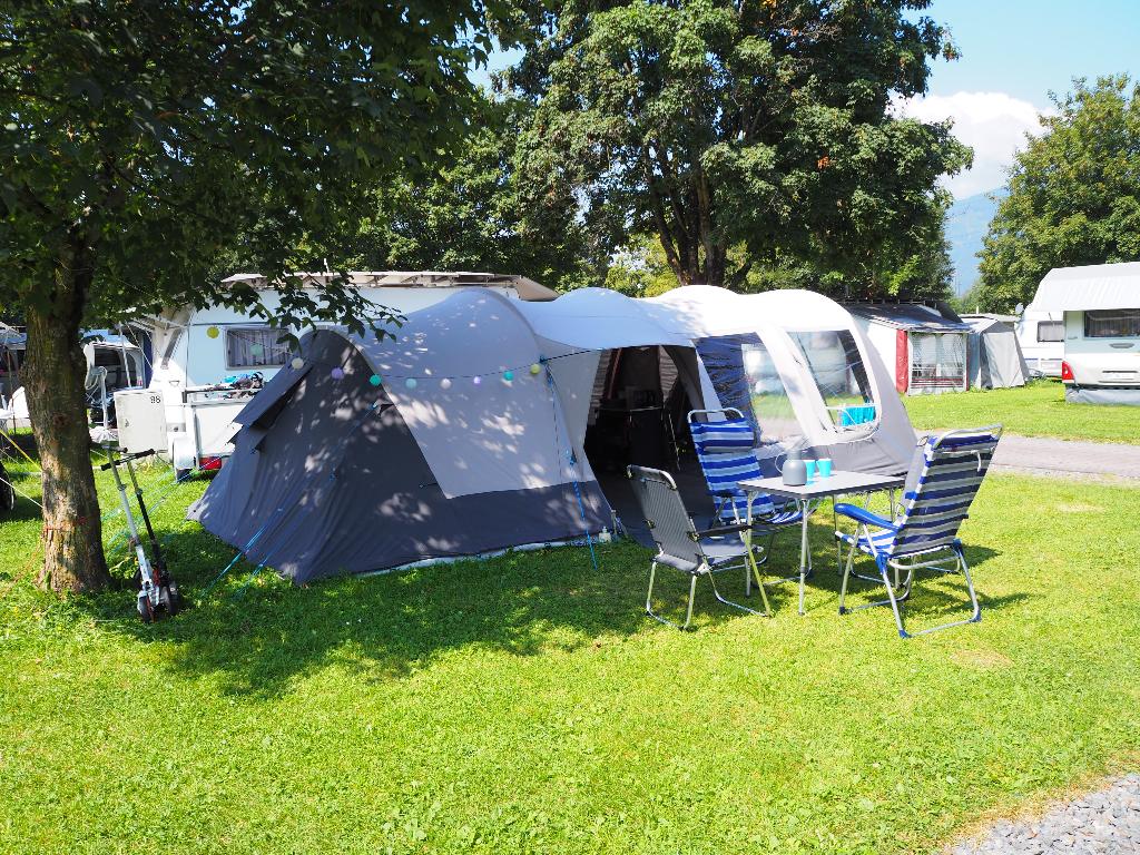 Bardani Dreamlodge 400 tunneltent, Caravans en Kamperen, Tenten, Ophalen, Gebruikt, Tot en met 5