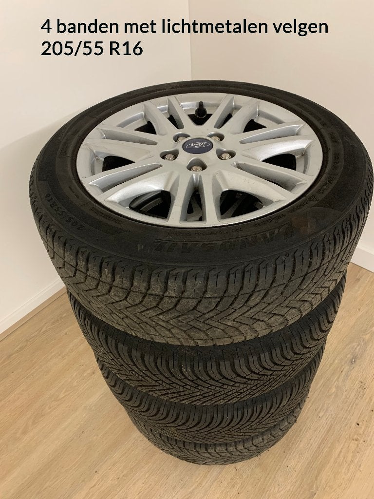 4 all season banden 205/55 R16, Ophalen