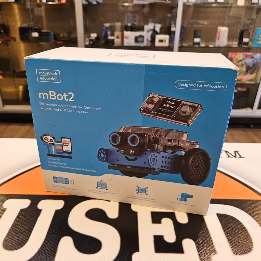 Makeblock mBot2 Educatieve Robot Kit - Programmeren, 3com, Zo goed als nieuw, Support@3com.com, 1501 Page Mill Road
Palo Alto, CA 94304
United States