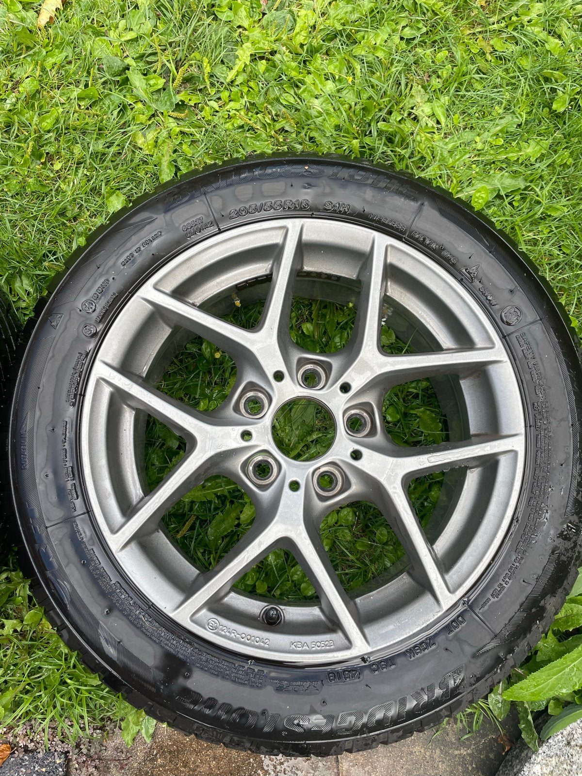 Set van 4 gebruikte 16 inch velgen met banden, Ophalen, Gebruikt, 16 inch, Banden en Velgen