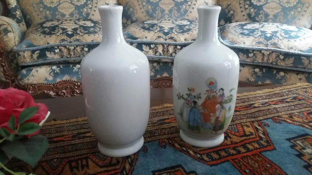 2 Flesjes van Chinese brandewijn, Antiek en Kunst, Ophalen of Verzenden