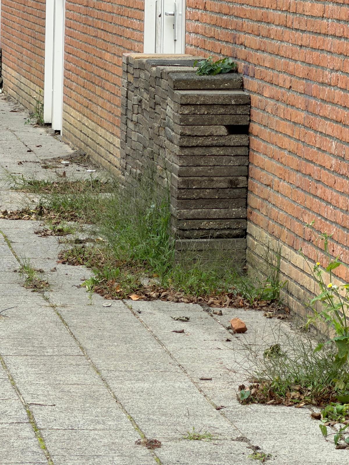 Tegels 30x30 gratis af te halen, Ophalen, Zo goed als nieuw, 10 m² of meer, Beton