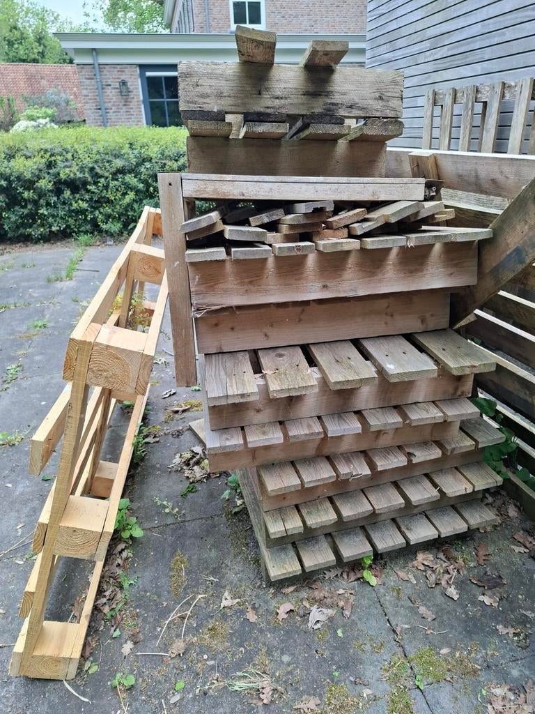 GRATIS (kleine) pallets, Doe-het-zelf en Verbouw, Hout en Planken, Ophalen, Overige houtsoorten, Minder dan 200 cm, Pallet