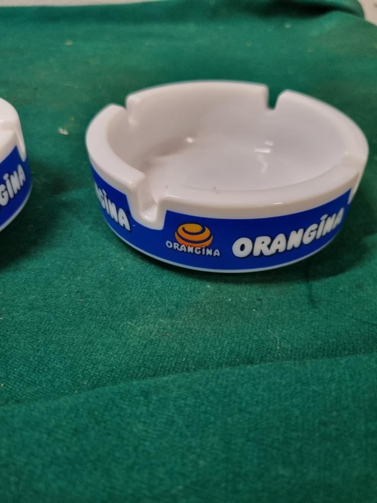 asbakken orangina arcoroc glas, Ophalen of Verzenden, 'T Olde Gre-j, Info@toldegrej.nl, Endepoelstraat 20f Didam